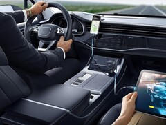 Ładowarka samochodowa Baseus PrimeTrip VR2 Max (na zdjęciu) pojawiła się w Europie. (Źródło zdjęcia: Baseus)