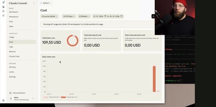 Zrzut ekranu c't via YouTube