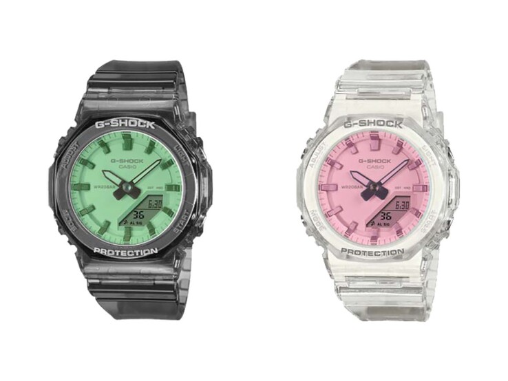 Zegarki Casio G-Shock GMA-P2100SR-1A i GMA-P2100SR-7A