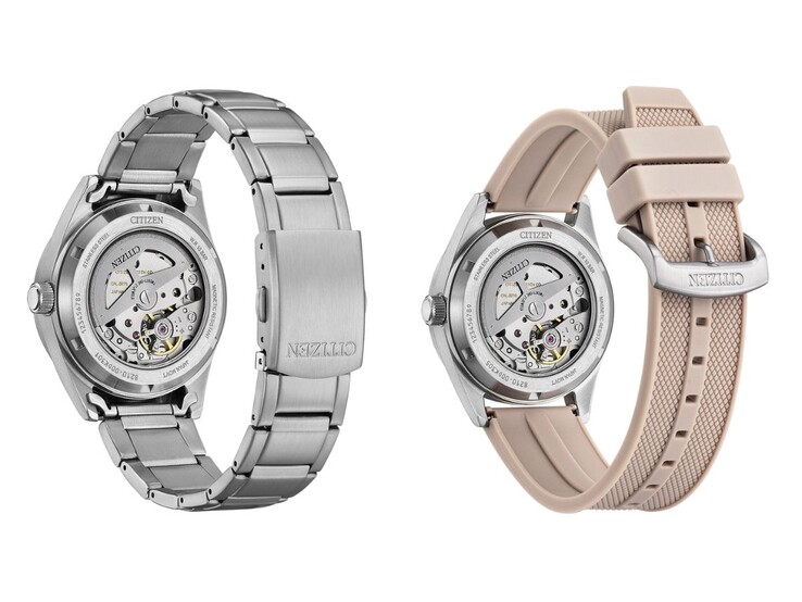 Zegarki Citizen NJ022 posiadają metalowe lub uretanowe paski. (Źródło zdjęcia: Citizen, edytowane)