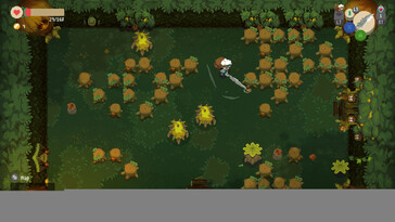 Na zdjęciu: zrzut ekranu z rozgrywki w grze „Moonlighter”.