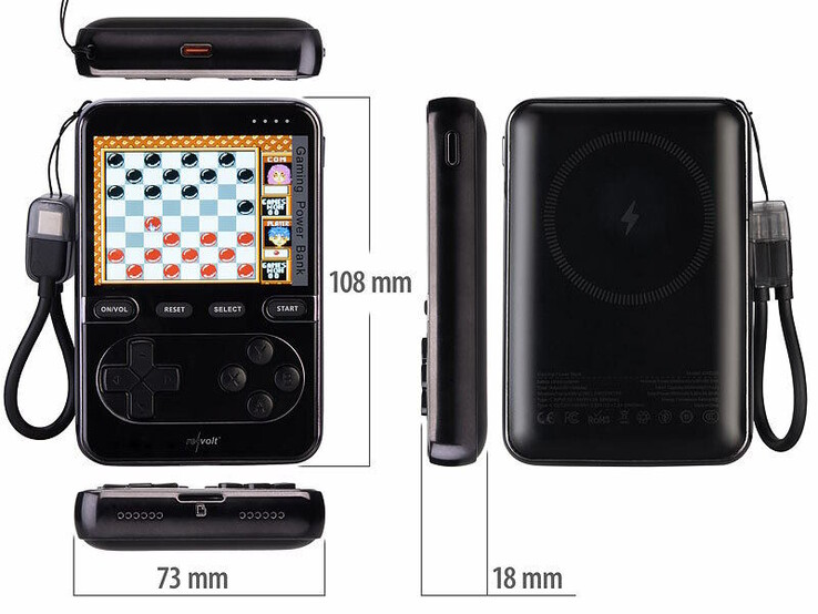 Ten obsługujący gry power bank jest nieco kompaktowy (źródło obrazu: Revolt)