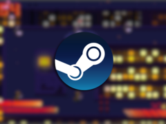Pełna wersja Random Access Mayhem zawiera ponad 20 nowych poziomów. Na zdjęciu zrzut ekranu z gry z logo Steam na górze (źródło obrazu: Steam - edytowane)