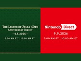 40. rocznica serii „The Legend of Zelda” a daty ogłoszeń Nintendo Direct – zestawienie