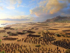 Obraz przedstawiający armię w A Total War Saga: Troy, teraz z 66% zniżką na Steam.