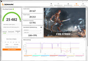 Fire Strike (zasilanie sieciowe, overboost)