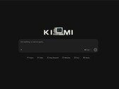 Ekran główny interfejsu internetowego Kimi z polem wprowadzania danych i logo K3