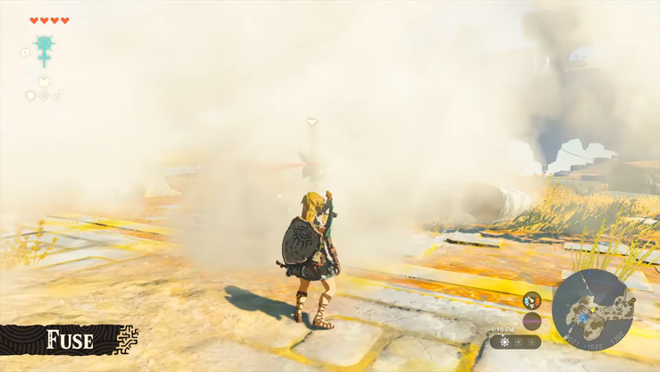 Link może tworzyć tarcze dymne, które zasłaniają wrogom widok podczas walki, co pozwala mu na zdobycie Sneakstrike.