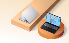 Asus Vivobook 16 jest dostępny w dość niebieskiej i chłodnej srebrnej wersji kolorystycznej (źródło zdjęcia: Asus)