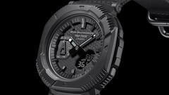 Zegarek Casio Pro Trek PRJ-B001WM-1 jest wyposażony w czarny, trudnopalny pasek, który również dodaje całości czarnej estetyki. (Źródło zdjęcia: Casio) 