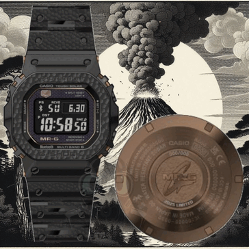 MRT-B5000HT-1 będzie pierwszym kwadratowym MR-G wyposażonym w technikę młotkowania tsuiki. (Źródło zdjęcia: @geesgshock via Instagram)