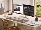 LG ma wypuścić inteligentny monitor MyView 34SR60QC lub 34SR65QC dopiero w przyszłym miesiącu na wybranych rynkach. (Źródło zdjęcia: LG)