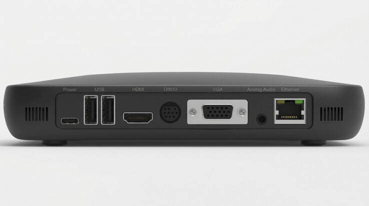 Standardowy SuperStation One oferuje HDMI oraz dedykowane analogowe wyjścia wideo, w tym VGA i DIN10, których brakuje w prototypie Lite za 200 dolarów.