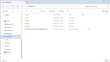 Partycja 1 dla narzędzia - tylko około 30 MB