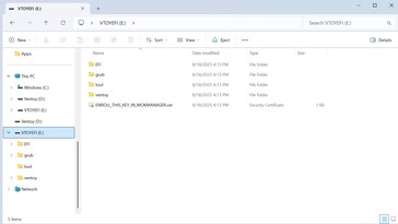 Partycja 1 dla narzędzia - tylko około 30 MB