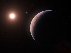 Wyobrażenie artysty przedstawiające planetę Proxima d. (Źródło obrazu: Handout / European Southern Observatory / AFP)