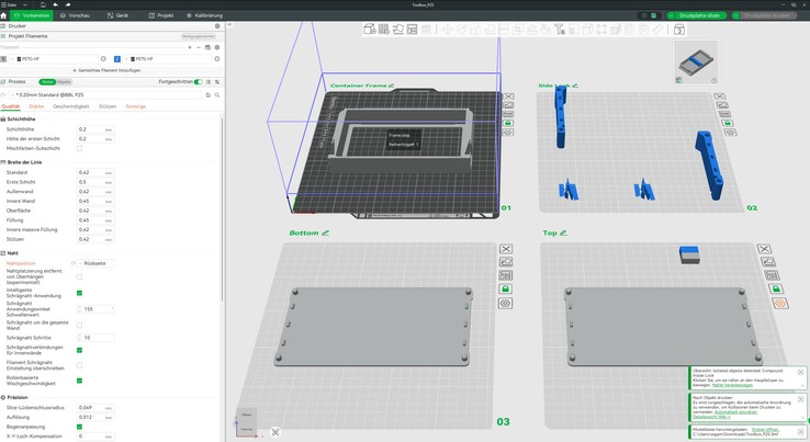Bambu Studio oferuje wiele funkcji i działa stabilnie; wysyłanie w chmurze i monitorowanie druku są wygodne