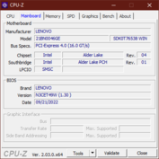 CPU-Z Mainboad