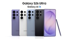 Nowy przeciek sugeruje, że ekran Galaxy S26 Ultra będzie oferował inne nowe funkcje oprócz wyświetlacza prywatności. (Źródło obrazu: Technizo Concept, edytowane)