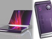 Kompaktowe składane urządzenie Sony Xperia może przywrócić elementy konstrukcyjne telefonów takich jak Sony Ericsson W380. (Źródło obrazu: TechConfigurations/PhoneArena - edytowane)