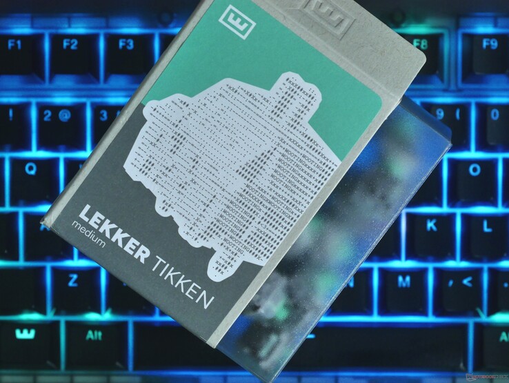 Opakowanie przełącznika Wooting Lekker Tikken. (Źródło zdjęcia: Julian van der Merwe / Notebookcheck)