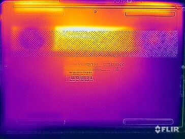 Test naprężenia temperatury powierzchni (dół)