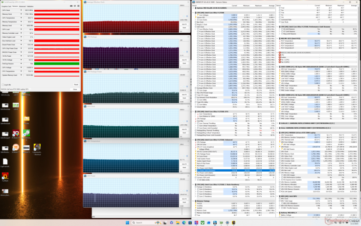 Cyberpunk 2077 w stresie (tryb wydajności z włączonym Cooler Boost)