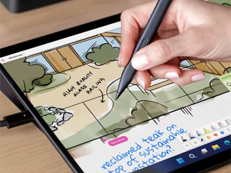 Pióro Surface Slim Pen obsługuje teraz nowy system haptycznego sprzężenia zwrotnego firmy Microsoft.