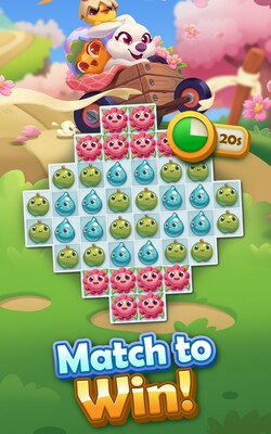 Pokazano projekt poziomu Farm Heroes Saga (źródło obrazu: Google Play Store)