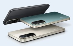 Poco C81 Pro jest dostępny w czarnej, zielonej i złotej wersji kolorystycznej