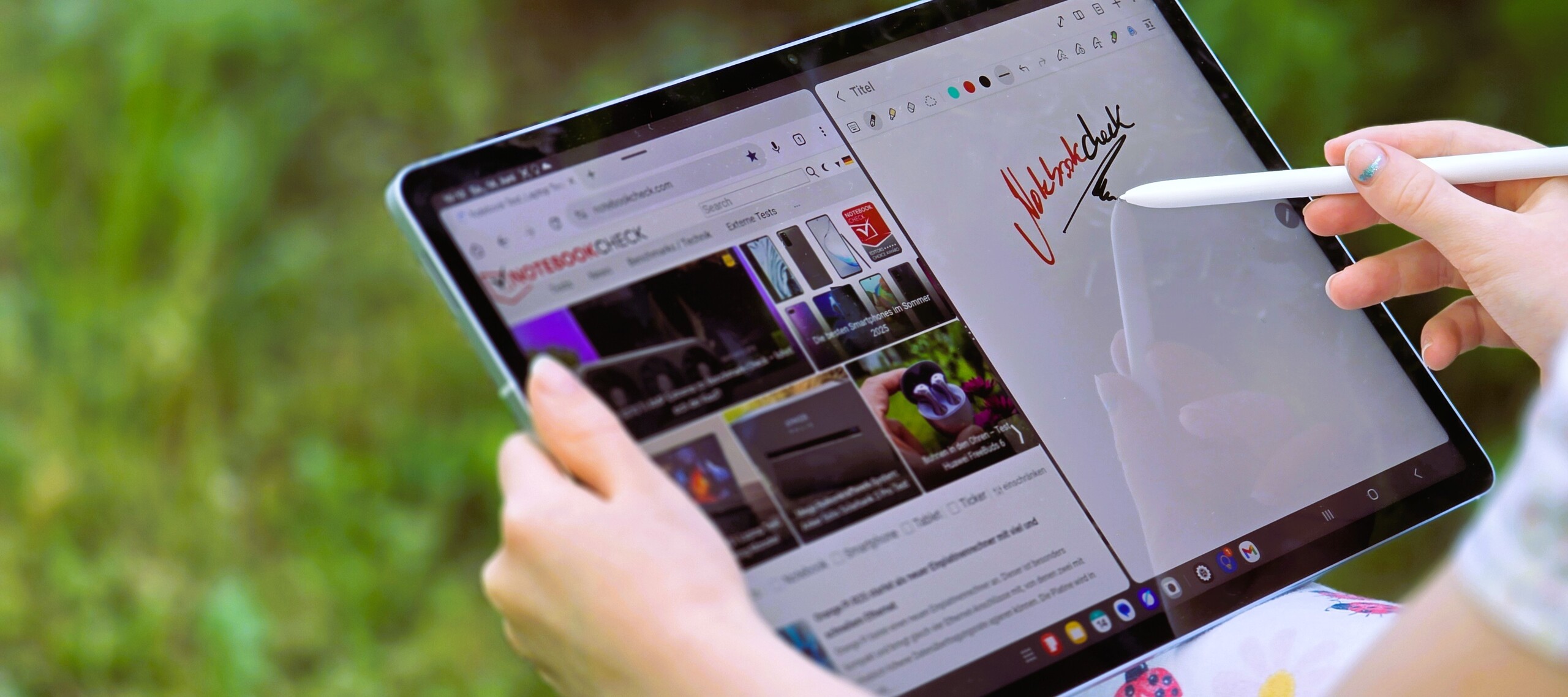 Samsung Galaxy Tab S10 FE+ in review