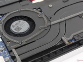 Rozwiązanie chłodzące HP EliteBook. (Źródło zdjęcia: Notebookcheck)