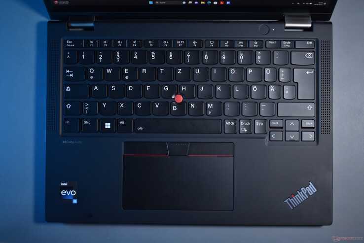 Lenovo ThinkPad X13 Yoga G4: klawiatura