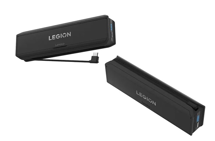 Power Bank Legion Go 65W 12800mAh posiada odłączany kabel USB-C. (Źródło zdjęcia: Lenovo)
