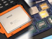 Zaprezentowano niewydany jeszcze 64-rdzeniowy Threadripper, a także kilka próbek inżynieryjnych Ryzen 5000X3D. (Źródło zdjęcia: Gamers Nexus - edytowane)
