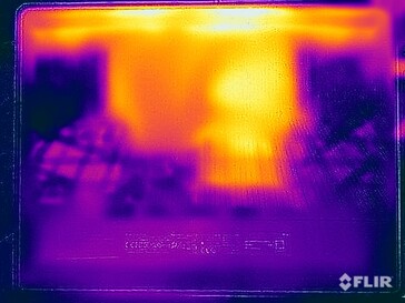 Test naprężeń temperatury powierzchni (dół)