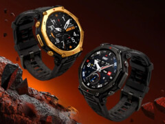 Smartwatch Amazfit T-Rex 3 Pro (powyżej) został wspomniany w ostatniej aktualizacji aplikacji. (Źródło zdjęcia: Shopee, edytowane)