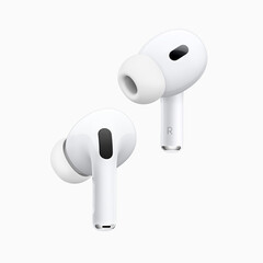 Słuchawki Apple AirPods Pro (2. generacji) są wyposażone w układ H2, ulepszony ANC, lepszą jakość dźwięku i lepszą żywotność baterii w porównaniu do AirPods Pro 1. generacji. (Źródło: Apple)