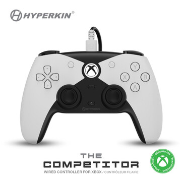 Hyperkin The Competitor w kolorze białym (źródło obrazu: Hyperkin)