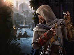 Jako dodatkowy bonus, promocja darmowego okresu próbnego obejmuje skórkę Eivor dla wszystkich graczy, pozwalając im upodobnić Basima do głównego bohatera z poprzedniej gry Assassin&#039;s Creed Valhalla. (Źródło: PlayStation) 