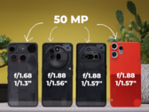 Specyfikacje aparatów głównych Nothing Phone (3), Phone (3a), Phone (3a) Pro i CMF Phone 2 (źródło obrazu: Versus na YouTube; zrzut ekranu)