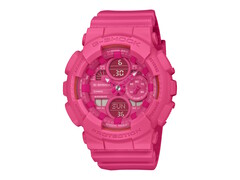 Zegarek Casio G-Shock GMA-S145PK-4AJR z różową wstążką wspiera działania na rzecz świadomości raka piersi i badań przesiewowych J.POSH w Japonii. (Źródło zdjęcia: Casio)