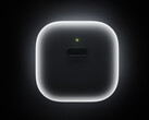 Ładowarka o mocy 40 W ma konstrukcję podobną do etui ładującego Apple AirPods. Na zdjęciu: zdjęcie promocyjne przedstawiające adapter.