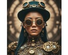 Obraz "steampunkowej mody" stworzony przez Barda. (Źródło: Google)
