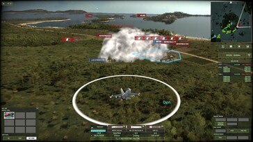 Na zdjęciu: zrzut ekranu z rozgrywki w grze „Wargame: Red Dragon”.