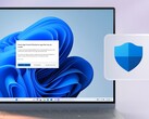 Pulpit systemu Windows 11, na którym obok ikony „Zabezpieczenia systemu Windows” wyświetla się ostrzeżenie dotyczące funkcji Smart App Control.