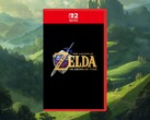 Makieta opakowania gry „Zelda: Ocarina of Time” (remake) na konsolę Switch 2
