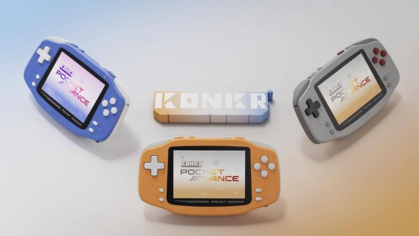 Urządzenie Konkr Pocket Advance jest dostępne w trzech kolorach.