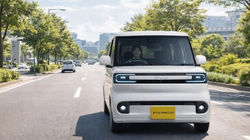Samochód klasy Racco firmy BYD