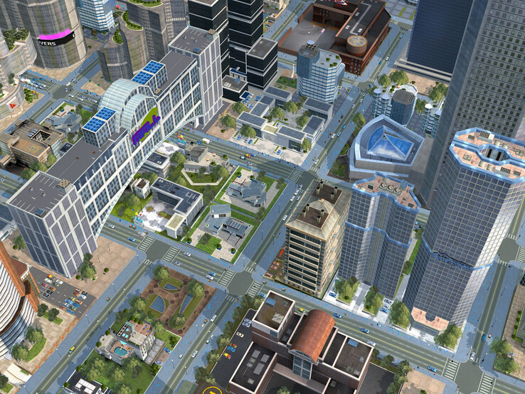 Na zdjęciu: Tętniące życiem miasta należały do największych zalet City Life 2008 w recenzji PC Games.